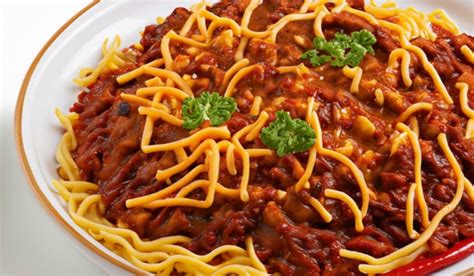  Cincinnati Chili, een hartige delicatesse met een vleugje zoetheid!